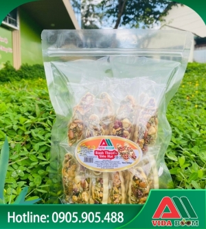 Bánh thuyền siêu hạt (bịch 500gr, gồm 22-25 thanh)
