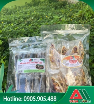 combo Rong biển kẹp hạt + Bánh thuyền siêu hạt 500g 