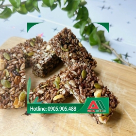 Thanh gạo lứt rong biển - Món ăn vặt ngon miệng, tốt cho sức khỏe